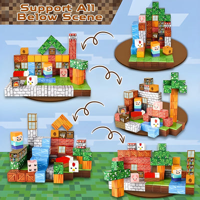 alyra™ Minecraft Magnetic Building Blocks