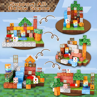 alyra™ Minecraft Magnetic Building Blocks