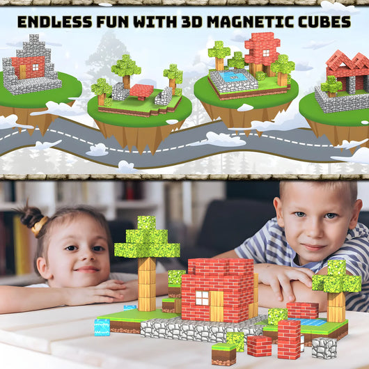 alyra™ Minecraft Magnetic Building Blocks