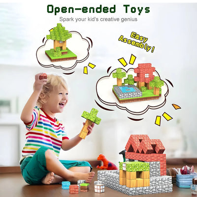 alyra™ Minecraft Magnetic Building Blocks