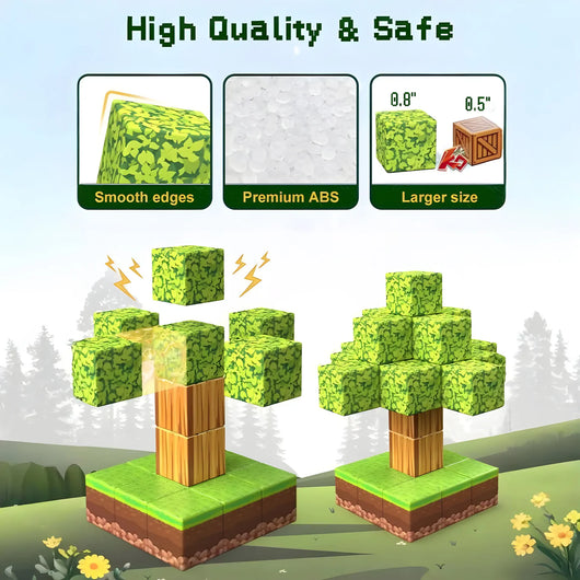alyra™ Minecraft Magnetic Building Blocks