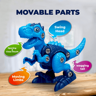alyra™ Dinosaur STEM Building Toy Set