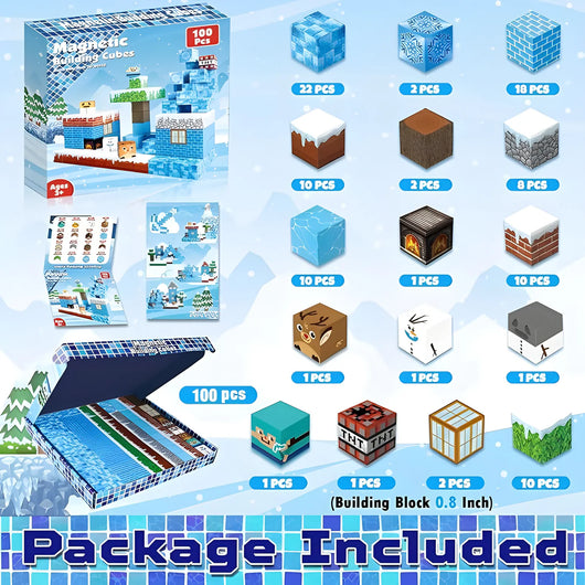 alyra™ Minecraft Magnetic Building Blocks